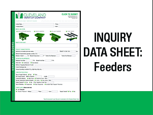 Vibratory Feeders Inquiry Data Sheet